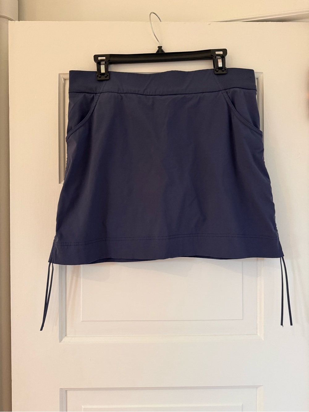 Columbia Navy Active Ruched Skort with Pockets Size L